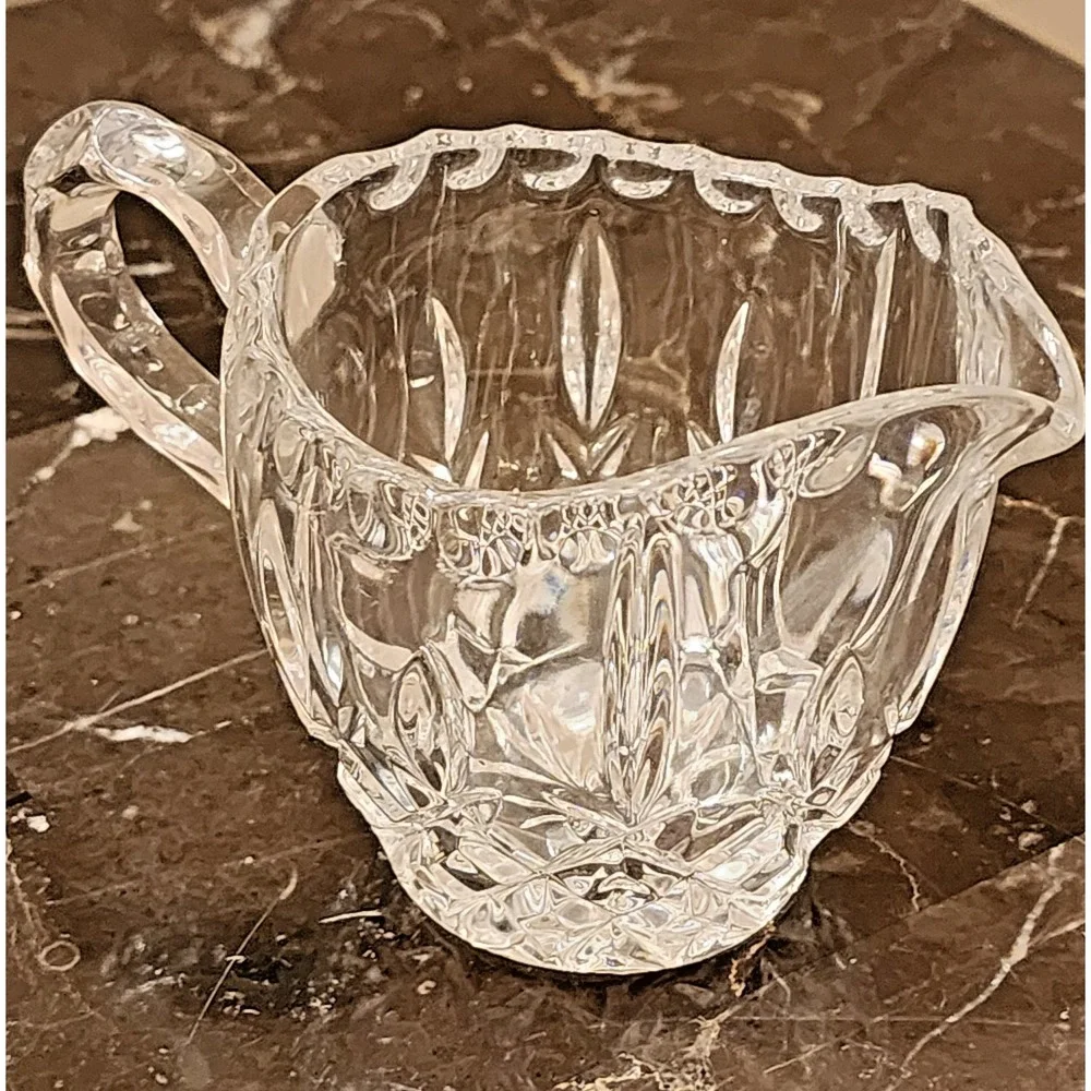 Gorham Crystal King Edward Creamer Retired